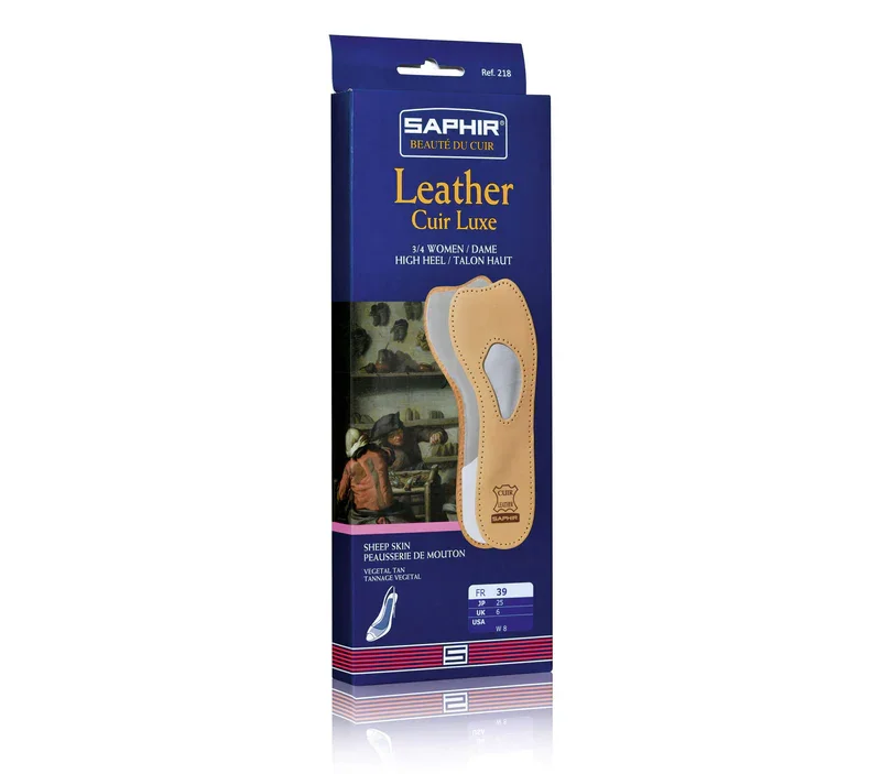 Dames 3/4 hoge hakken binnenzool - Saphir