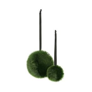 Festive Christmas balls in sealskin 1 pc