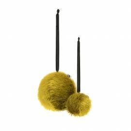 Festive Christmas balls in sealskin 1 pc