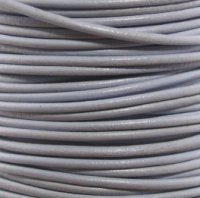 Ronde lederen koord 1,5 meter - 2mm