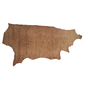 Ruskind fra kalveside "Hunting" lysbrune ca. 0,5mm - ca. 16 kvf