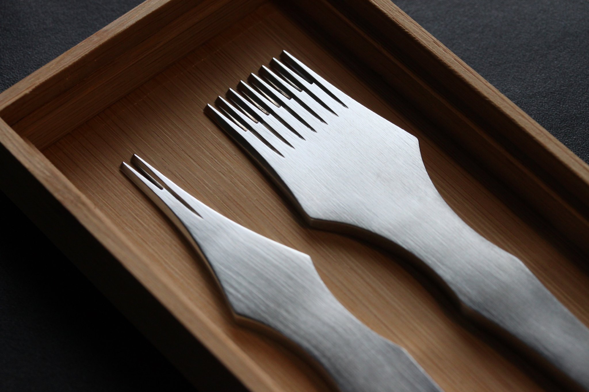 Gaffel skr Fransk stil - st 2-8-10 tnder