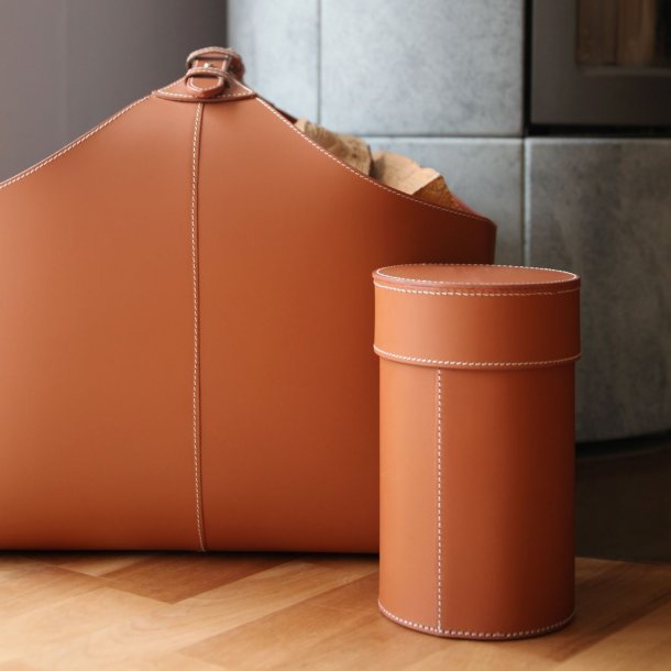 Leather container for Firelighters