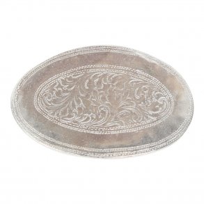 Belt buckle 25mm floral