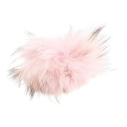 Pompon i Finn Racoon ca. 12 cm, med trykknap