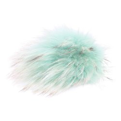 Pompon i Finn Racoon ca. 12 cm, med trykknap