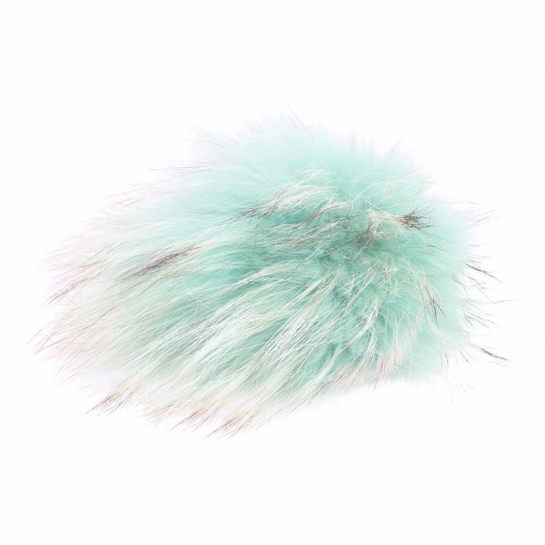 Pompon i Finn Racoon ca. 12 cm, med trykknap