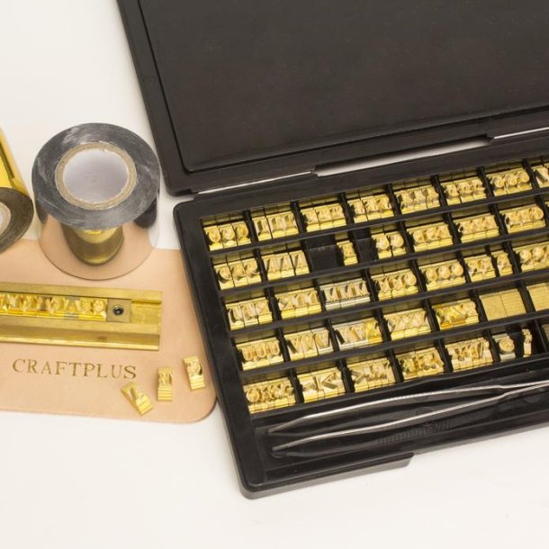 Brass Imprint alfabet Set 4,5mm