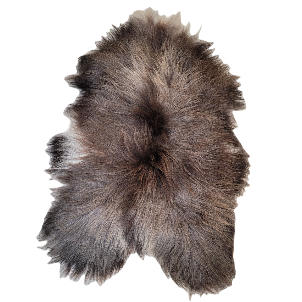 Mlange de cuir d'agneau islandais, 120-130cm