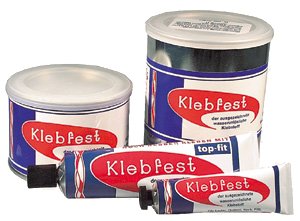 Colle de contact pour cuir Klebfest - Colle et Pinceau - La maison du cuir  - la fourrure, les boucles, les outils