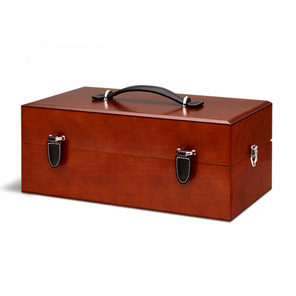 Large shoeshine box - Saphir Mdaille d'or Rose wood 
