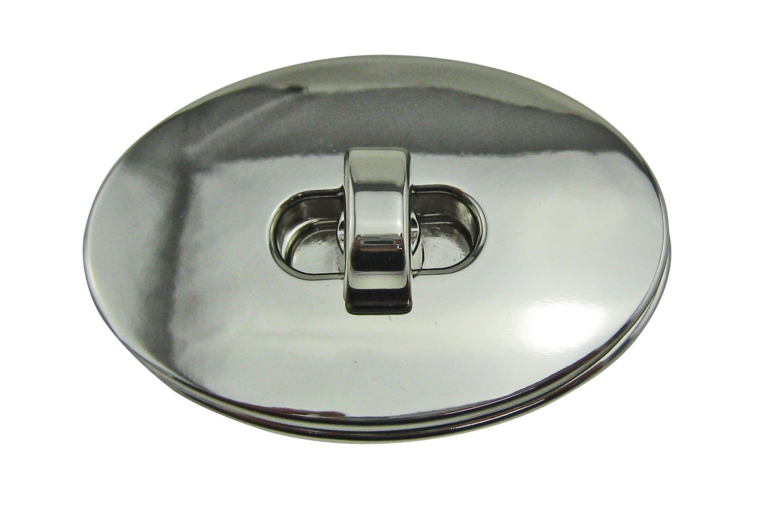 Turn lock oval 60x40mm incl screws