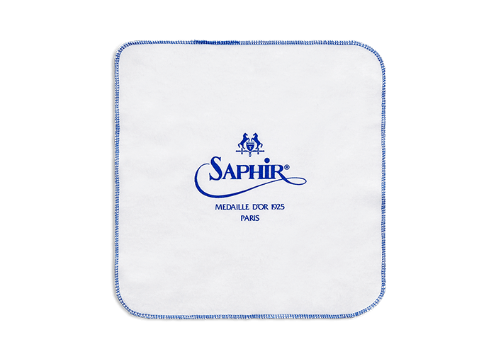 Chiffon Chamoisine en cotton - 32,5x32,5 - Saphir Mdaille d'or