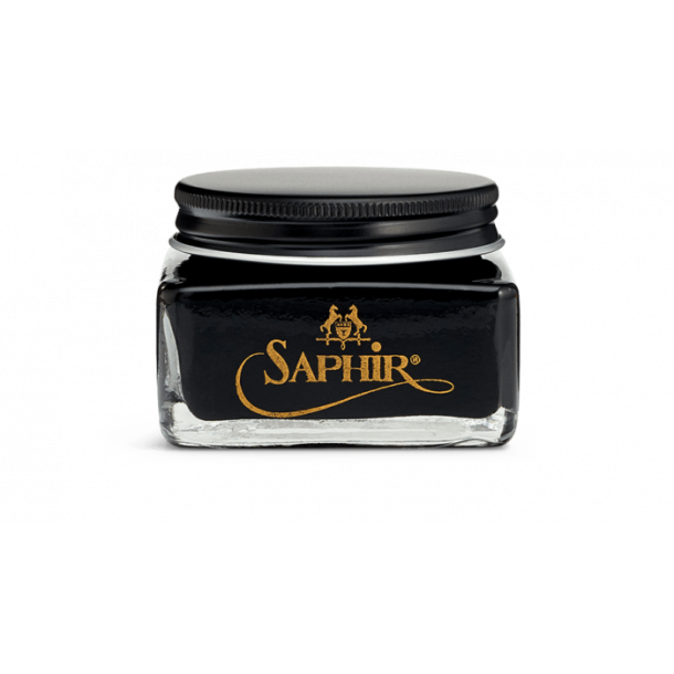 Oiled Leather Cream 75ml - Saphir Medaille d'Or Black