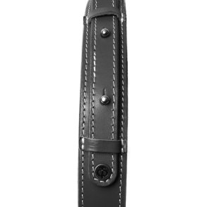 Runde Spiegel mit Lederriemen