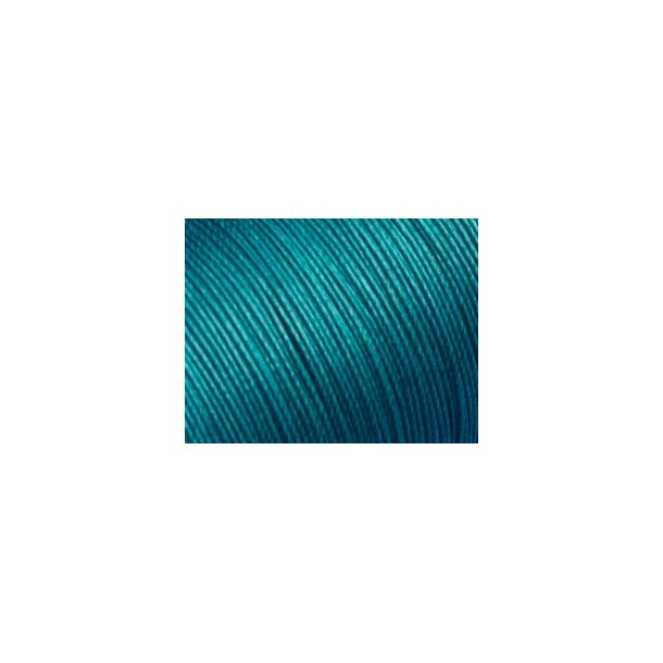 Waxed Linen Thread from Hong Kong - Yue Fung Peacock Blue 0,55mm 80m
