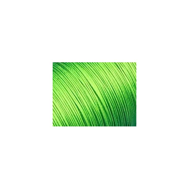 Gewaxte linnen draad  - LeatherHouse Grass Green 0,55mm 80m