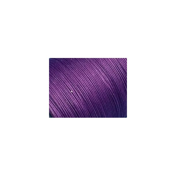 Leinengarn gewachst  - LeatherHouse 0,55mm Purple 80m