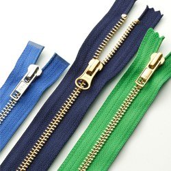 Zipper metalen 6mm - Verschillende lengten