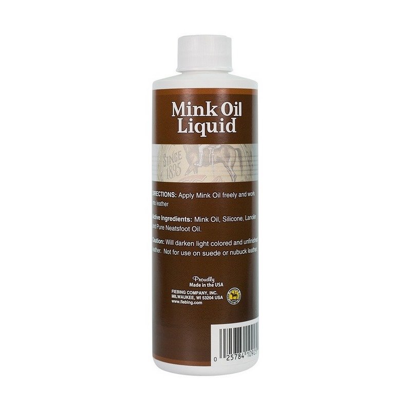 Mink Oil Liquid 236ml - Fiebings