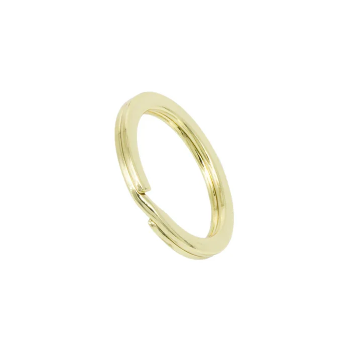 Flad n�glering lux 10-pak