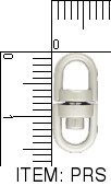 Swivel 7x15mm nickel