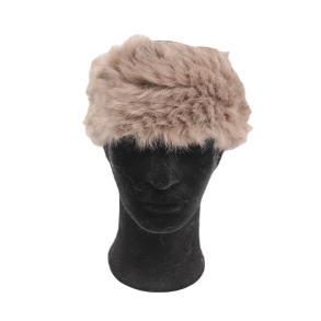 Pannband stickad rex kanin 9cm