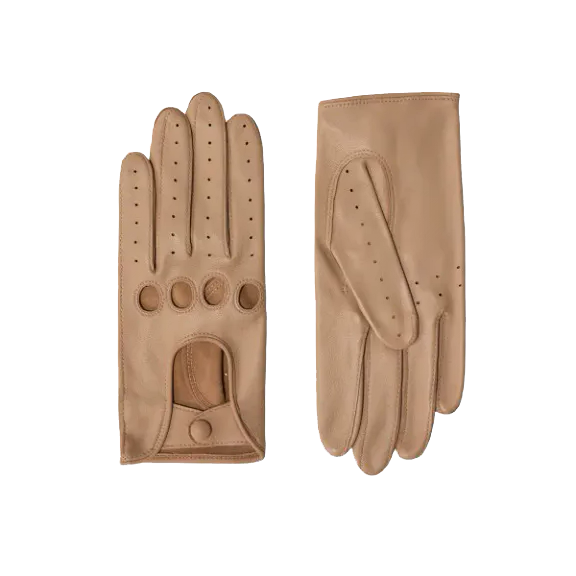 Menhandschoenen in soepele lamsleer
