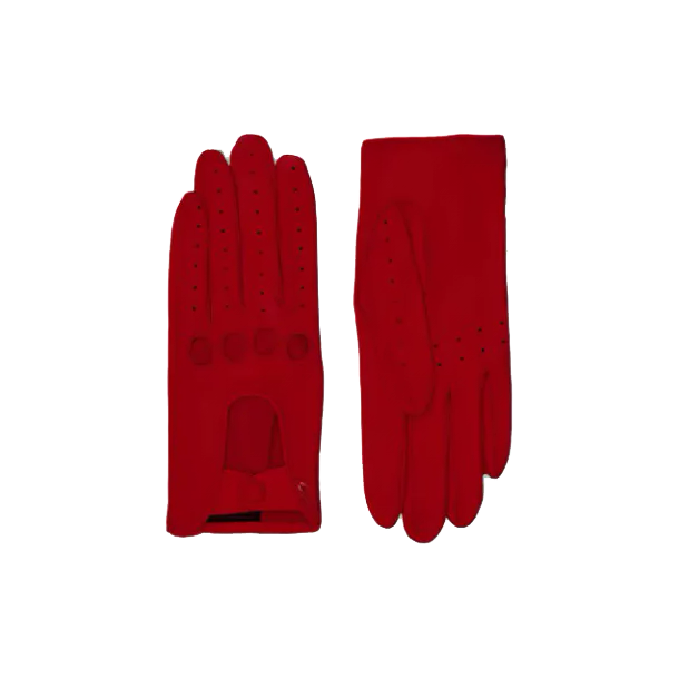 Krehandsker i glat bldt lammeskind