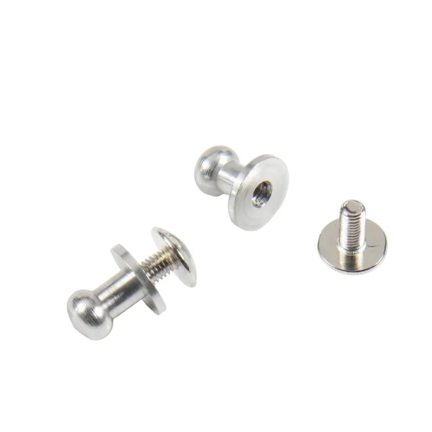 Rivets � t�te ronde pour la fixation - Bouton de col � vis
