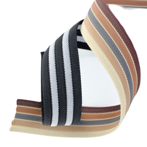 Gurtband Kanal 38 mm gestreift