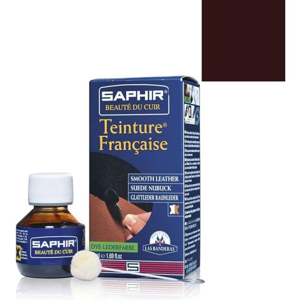 Teinture FRANCAISE narvsv�rte 50ml - Saphir Burgundi / Bordeaux 08