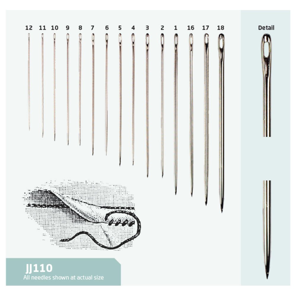 Regular Sharp Sewing Needles size 5/10