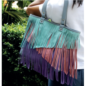 Leather Fringe Bag 2/2 - Free Download