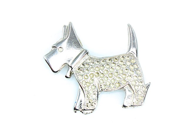 Scottish Terrier 44mm - incl. rivets