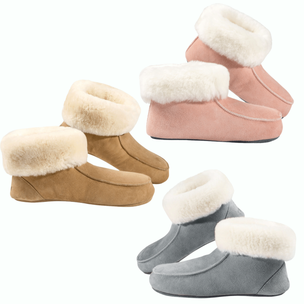 Sheepskin slippers  - size 25-48