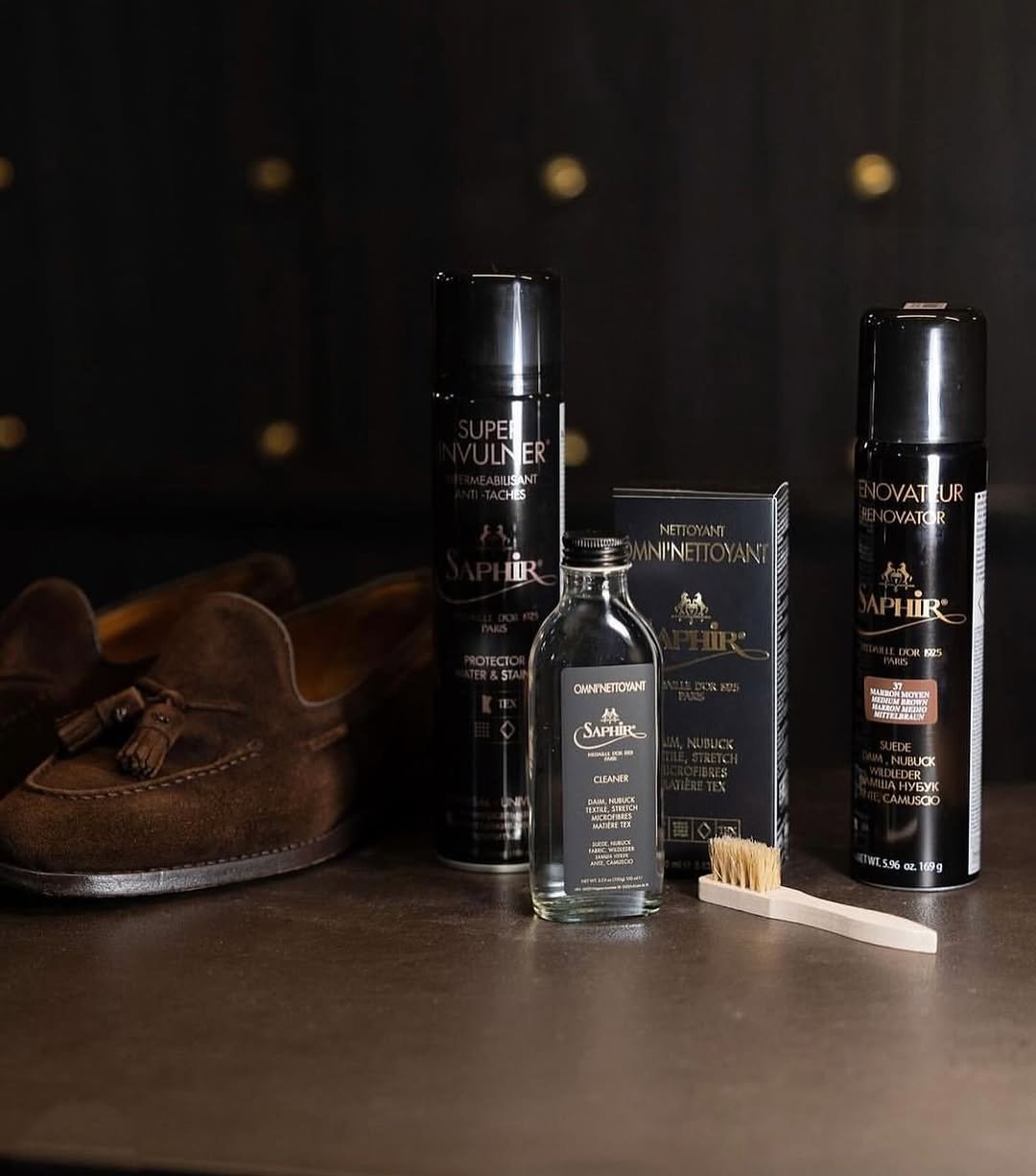 Suede power set - Saphir Medaille d'or