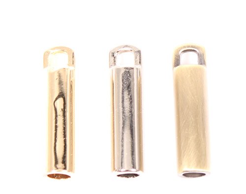 Lederband Elacesafslutning 5mm