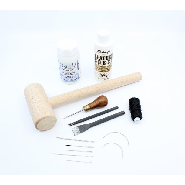 Start kit leather sewing - 10 parts