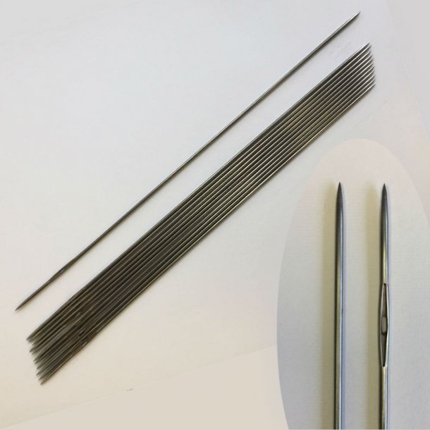 STRAIGHT UPHOLSTERY 12g x16" 2.64mm - 40cm
