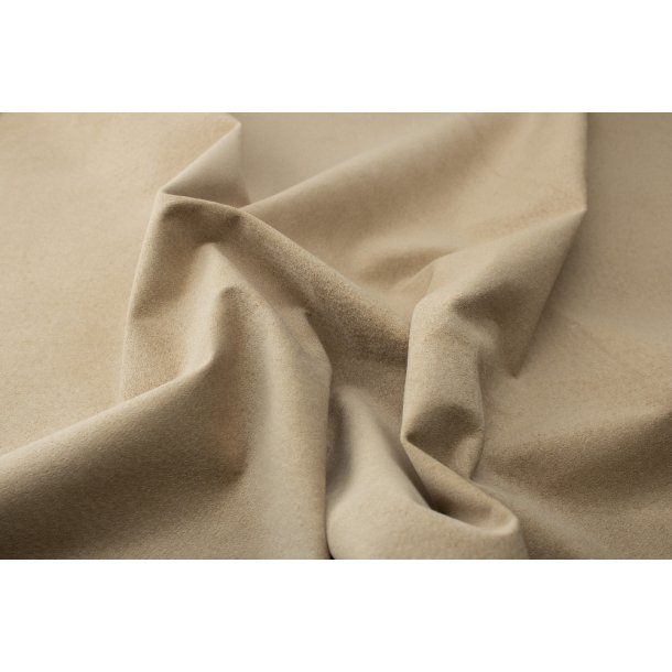 Varkensleer sude zacht 0,6 mm ongeveer 13 Sqft Beige 1/1 skin