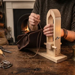 Lacing/Stitching Pony - Rotatable - The Original Stitching Horse