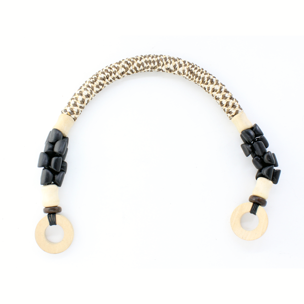 Taskehank hvidtr� satintr�d 42cmm 1 par