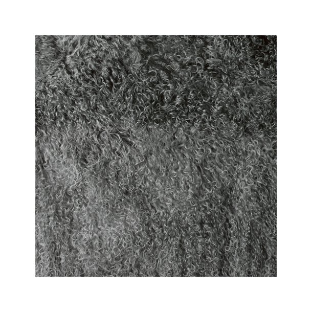 Peau d'agneau Tibtain carre (plusieurs couleurs) -  Environ. 60x60cm 60x60cm Gris