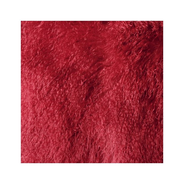Tibetansk lammeplate - ca. 60x60cm 60x60cm Red