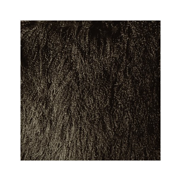 Peau d'agneau Tibtain carre (plusieurs couleurs) -  Environ. 60x60cm 60x60cm Oliven