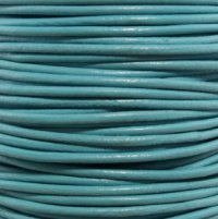 Ronde lederen koord 1,5 meter - 2mm