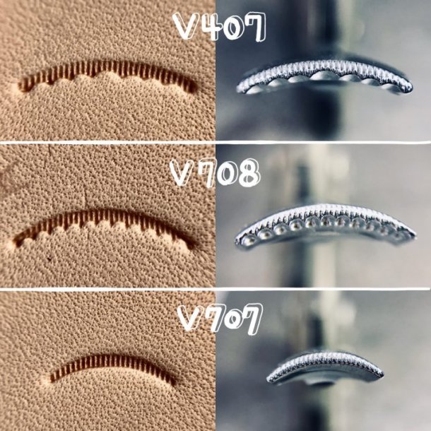 Japans Lederstempels V V707