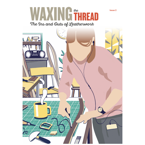 Waxing the thread blad Nr 2