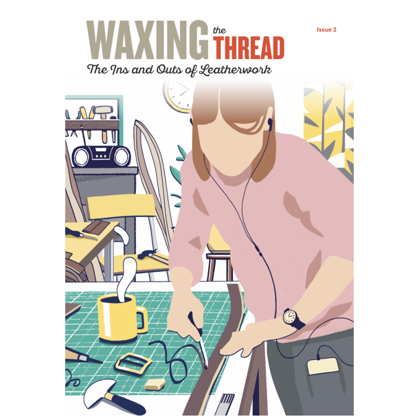 Waxing the thread No 2